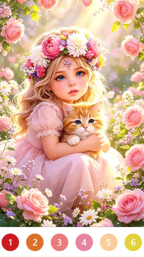 Blossom Color By Number screenshot