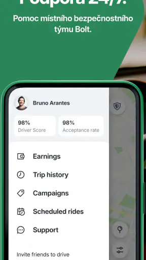 Bolt Driver: Jezdi a Vydělávej screenshot