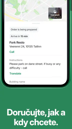 Bolt Food Courier screenshot