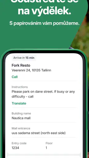 Bolt Food Courier screenshot
