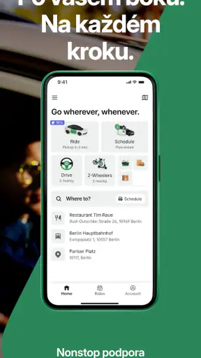 Bolt: Objednejte si jízdu screenshot