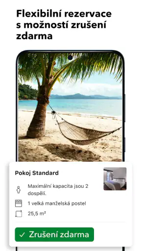 Booking.com - rezervace hotelů screenshot
