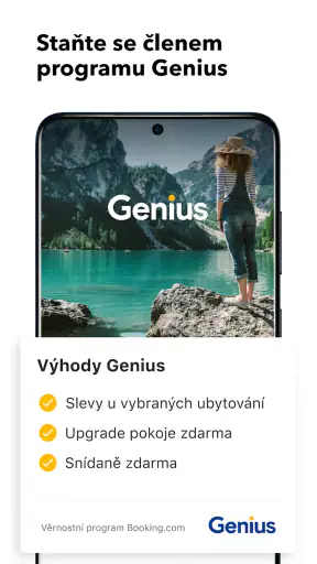 Booking.com - rezervace hotelů screenshot