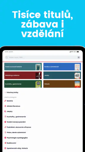 Bookport: online knihovna screenshot