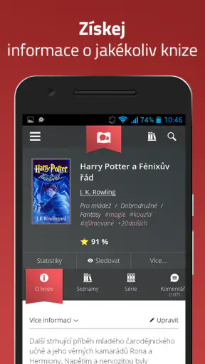 Booxy - Vaše knižní databáze screenshot