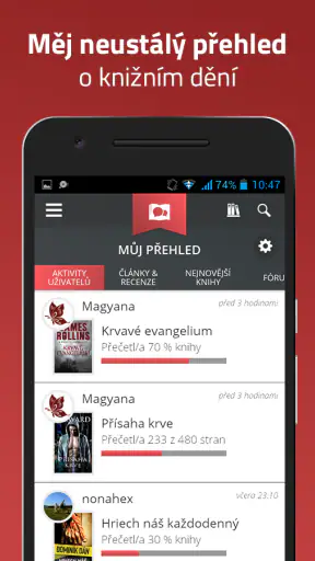 Booxy - Vaše knižní databáze screenshot