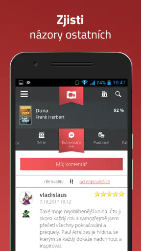 Booxy - Vaše knižní databáze screenshot