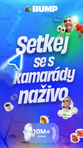 Bump - mapa pro přátele screenshot