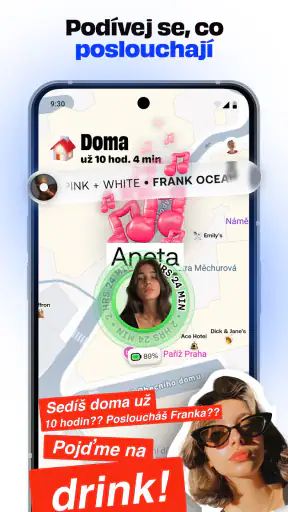 Bump - mapa pro přátele screenshot