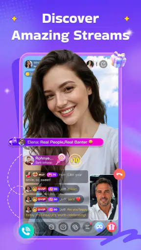 BuzzCast - Live & Chat screenshot