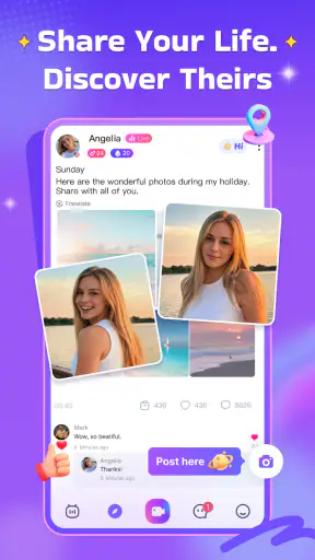 BuzzCast - Live & Chat screenshot