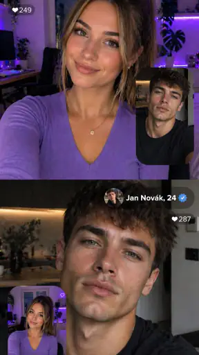 Cafe - Živý video chat screenshot