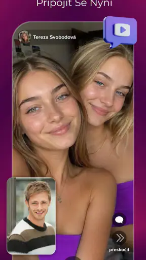 Cafe - Živý video chat screenshot