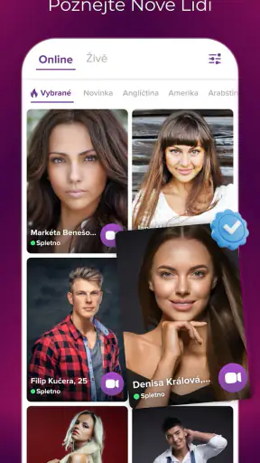 Cafe - Živý video chat screenshot