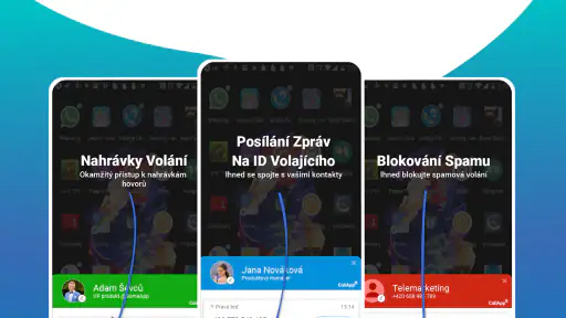 Callapp:ID volajícího a záznam screenshot
