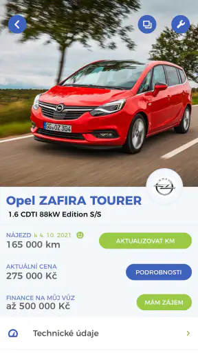 Carolina - mějte auto v mobilu screenshot
