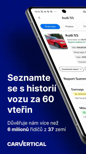 carVertical: Kontrola VIN screenshot