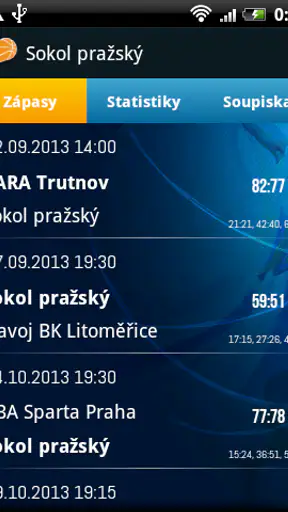 ČBF - Český basketbal v mobilu screenshot