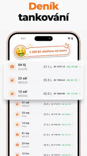 Ceny paliv: benzín, nafta, LPG screenshot