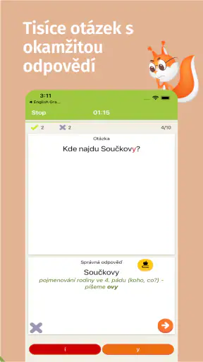 Česká gramatika screenshot
