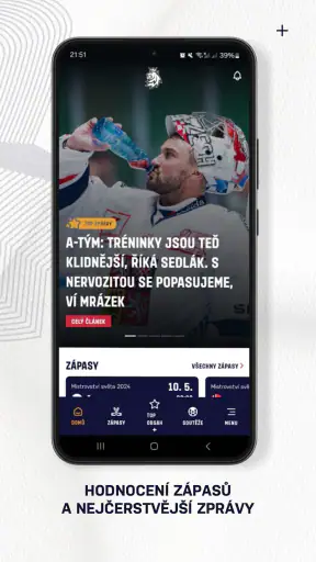 Český hokej screenshot