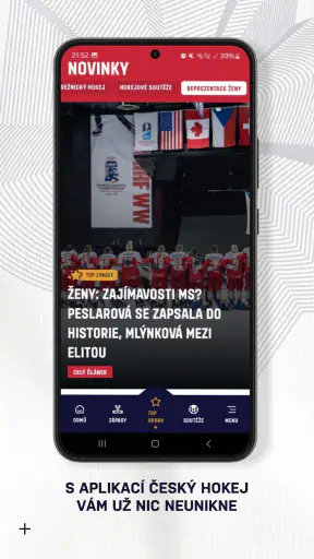 Český hokej screenshot