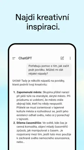 ChatGPT screenshot