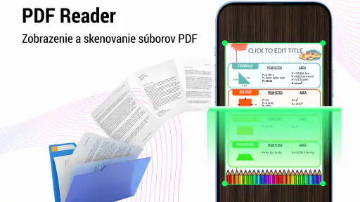 Čítačka dokumentov a PDF screenshot