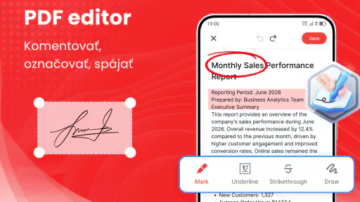 Čítačka PDF – Upraviť PDF screenshot