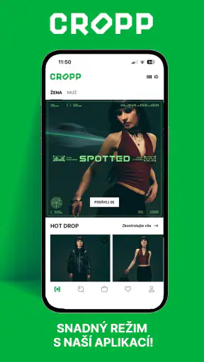 Cropp móda a online nakupování screenshot