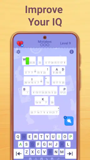 Cryptogram: Word Logic Puzzles screenshot