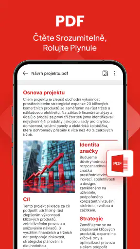 Čtečka dokumentů – PDF editor screenshot