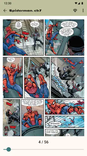 Čtečka komiksů (cbz/cbr) screenshot