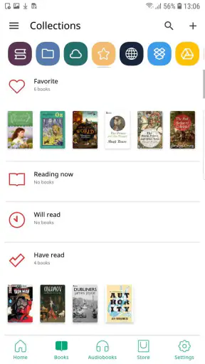 Čtečka PocketBook - EPUB, PDF screenshot