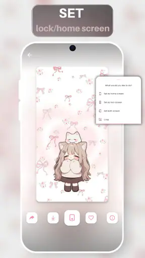 CutePop: Cute Girly Wallpapers screenshot