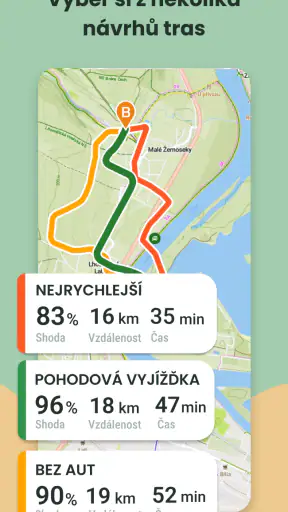 Cyclers: Cyklonavigace a mapy screenshot