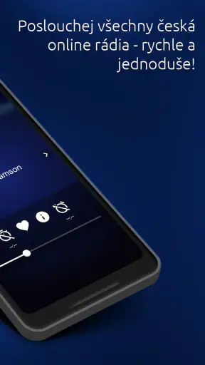 CZ Radio - Česká online rádia screenshot