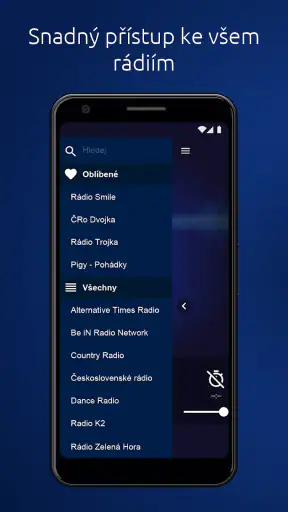 CZ Radio - Česká online rádia screenshot