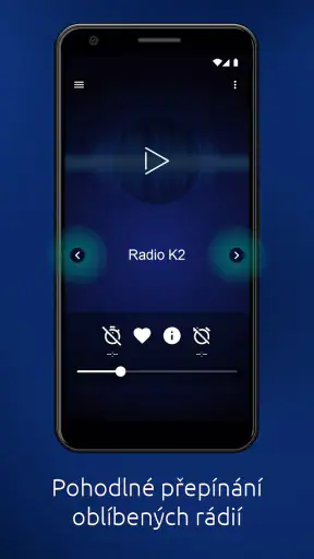 CZ Radio - Česká online rádia screenshot