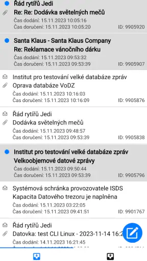 Datovka.cz screenshot