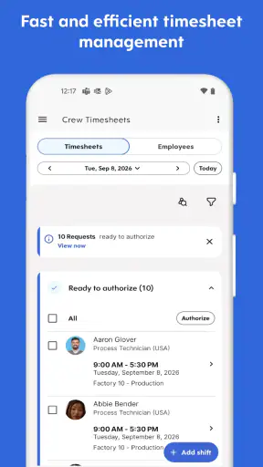 Dayforce screenshot