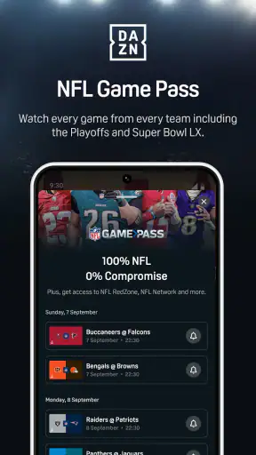 DAZN - Watch Live Sports screenshot