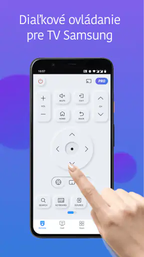 Diaľkové ovládanie pre Samsung screenshot