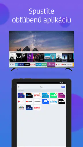 Diaľkové ovládanie pre Samsung screenshot