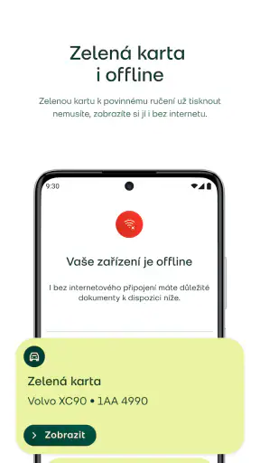 Direct pojišťovna screenshot