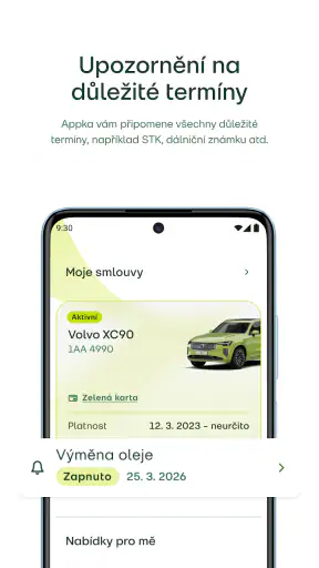 Direct pojišťovna screenshot