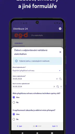 Distribuce24 screenshot