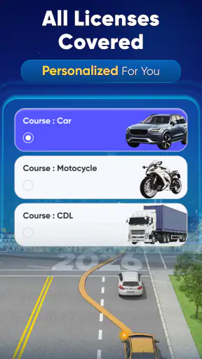 DMV Permit Practice Test 2026 screenshot