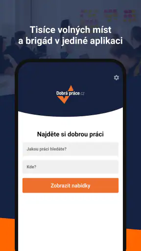 Dobrá Práce - práce a brigády screenshot