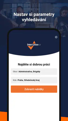 Dobrá Práce - práce a brigády screenshot